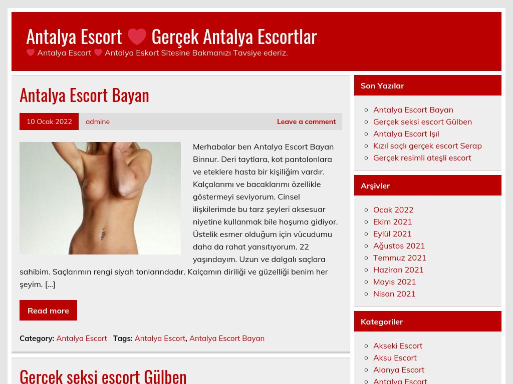 Antalya Escort