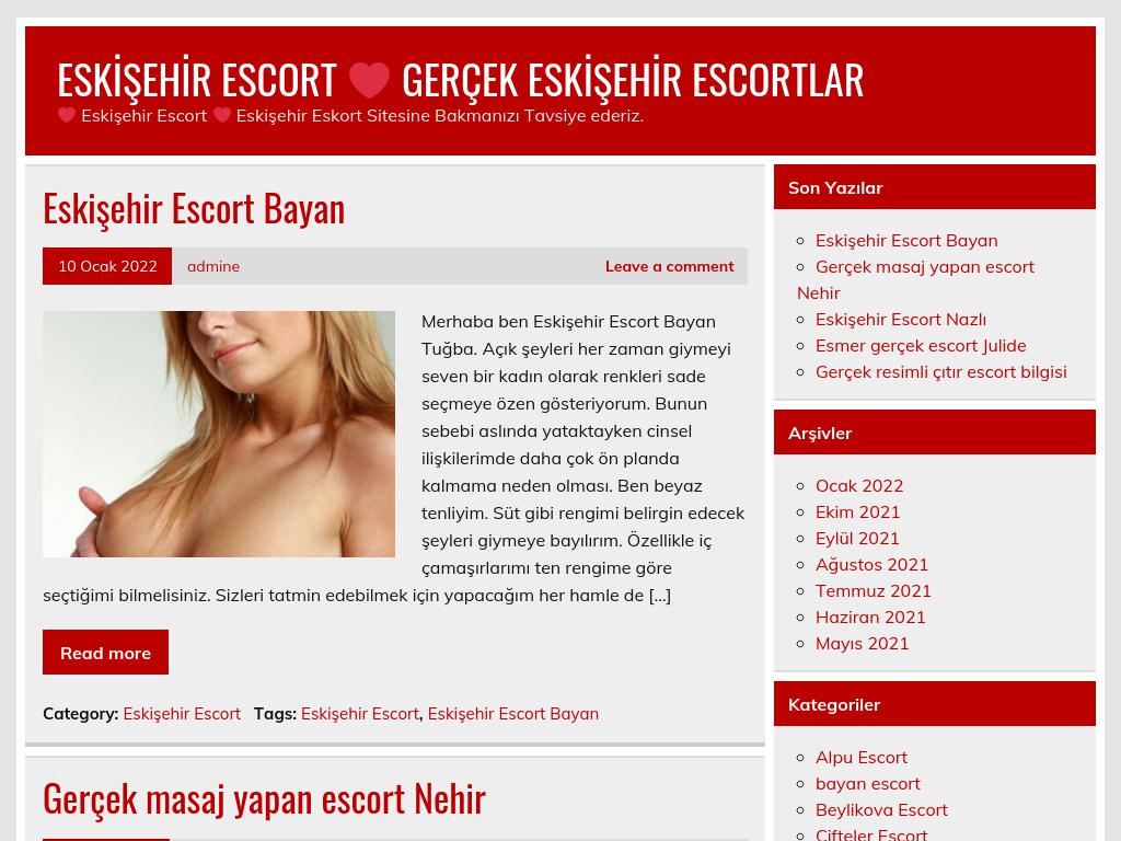 Eskişehir Escort